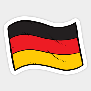 Flag of Germany Sticker